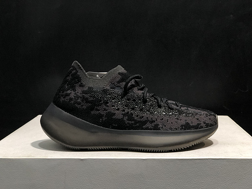 adidas Originals Yeezy Boost 380 _Onex_ Black Samurai Black Brown Men_s Women_s Shoes 36-48 yards-920cfd9f